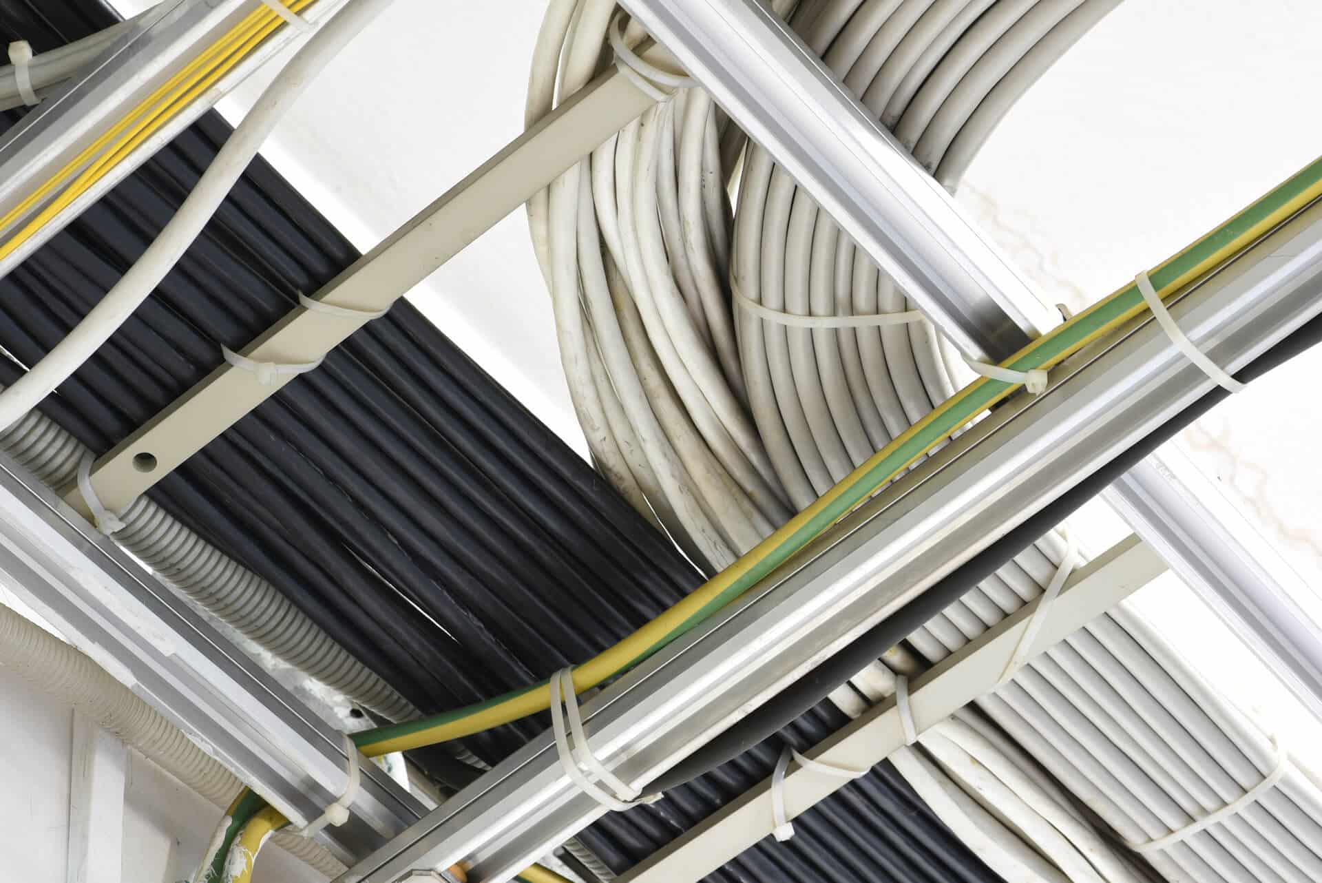 Data cabling calgary - cable ducting
