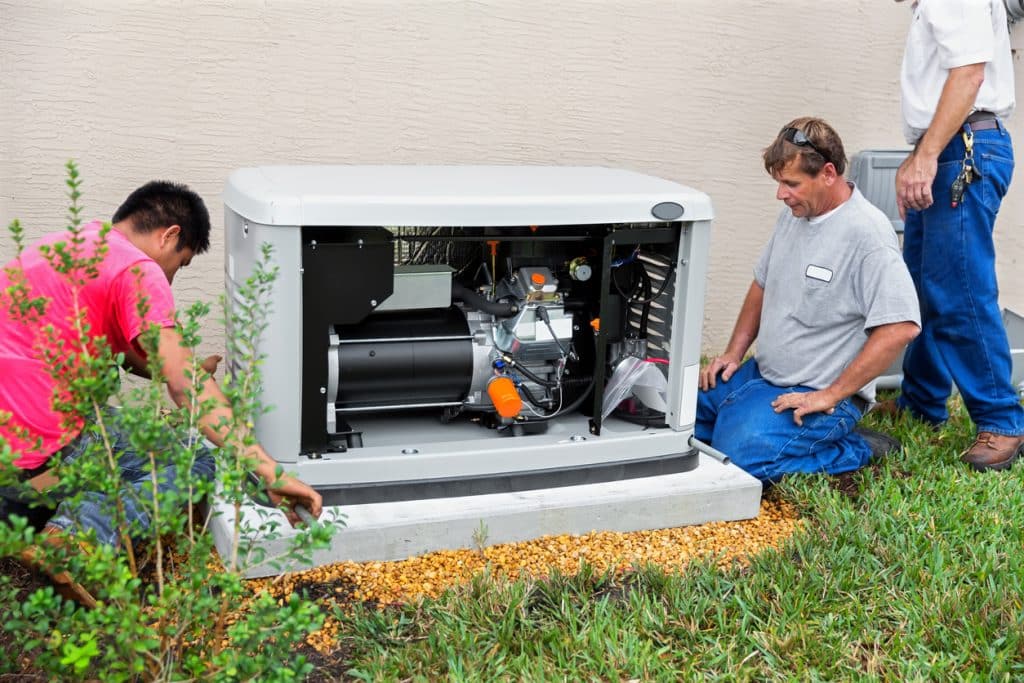 Installing an whole house emergency generator for hurricane season