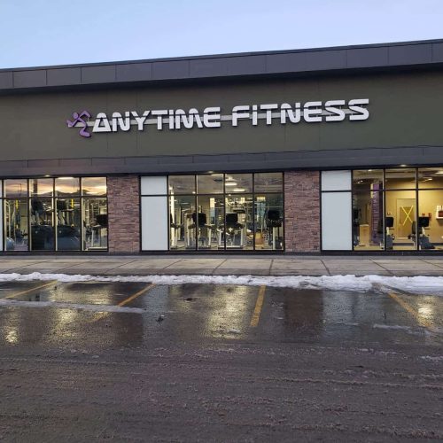 electrician calgary - anytime fitness lighting